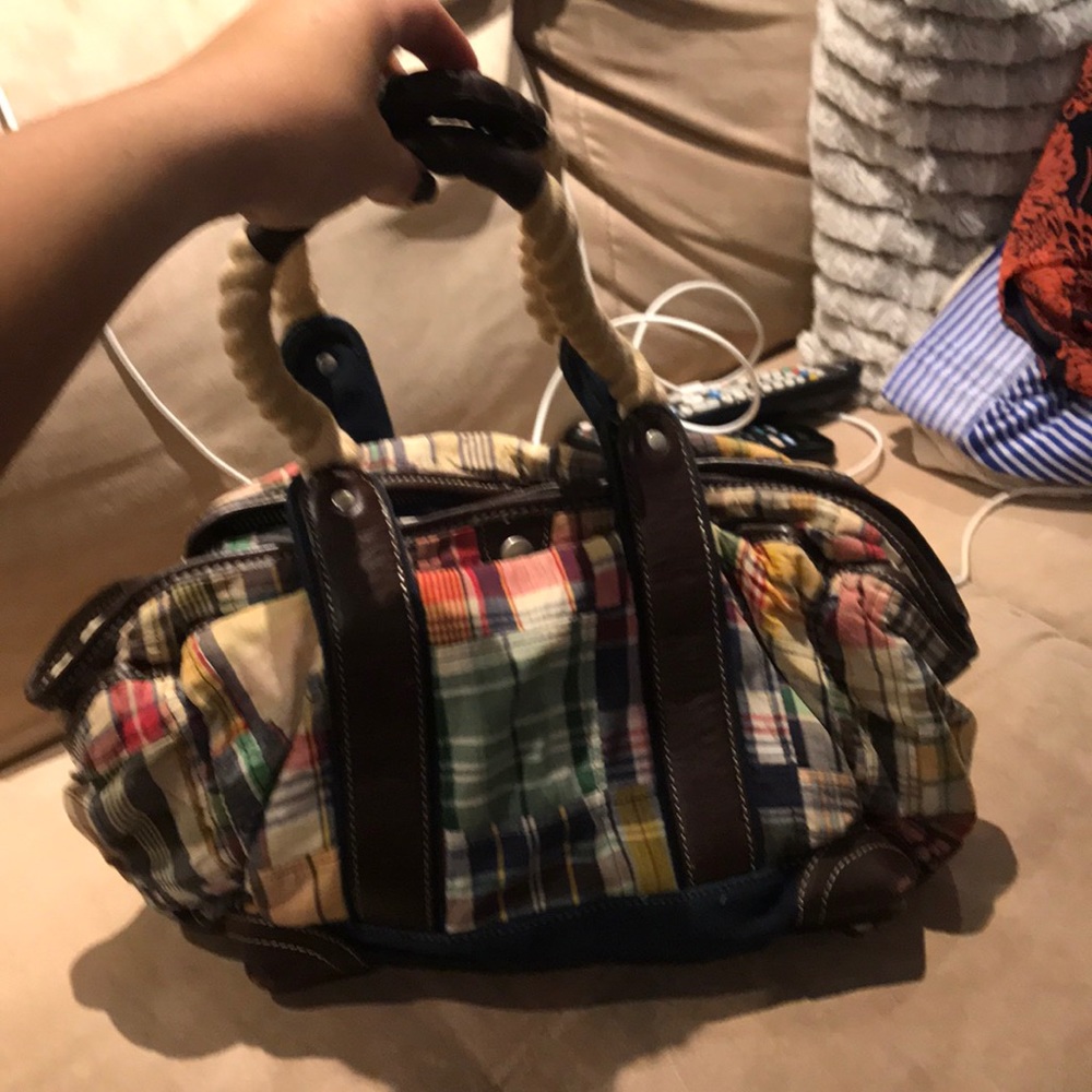 J. Crew Plaid Shoulder Purse